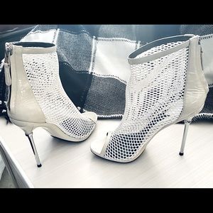 Brian Atwood Michelet Mesh Heels.